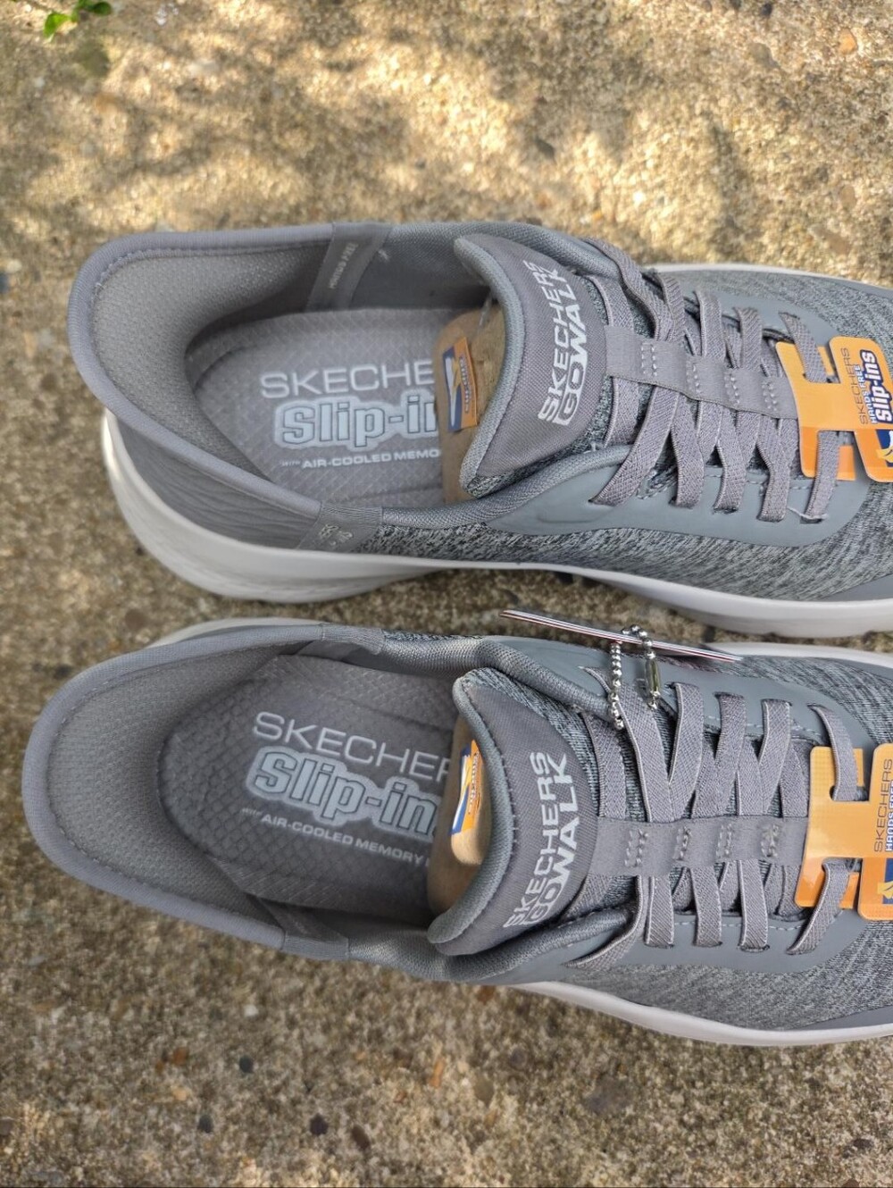 Skechers GO WALK Slip-ins Women’s 6.5 Gray NWT Sneakers - Picture 7 of 7